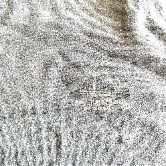 Petite Bateau boys light blue v neck T-shirt size 6 - Picture 4 of 5